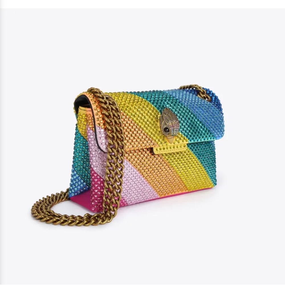 Authentic KURT GEIGER LONDON Mini Kensington Crystal Shoulder Bag